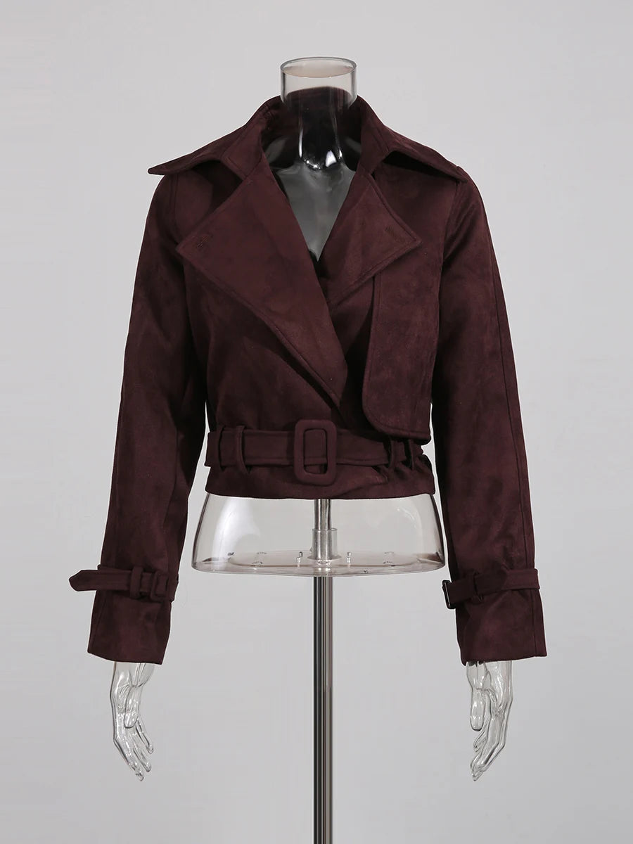 The Paloma Button,Lace-Up Statement Look