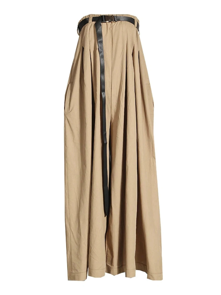 The Sienna Strapless Pockets Wide-Leg Jumpsuit