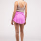Ruffle Hem Tennis Skirt with Hidden Inner Pockets