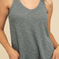 V Neck Sleeveless Cami Top