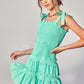 Smocked Tiered Dress