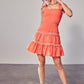 Smocked Tiered Dress