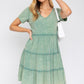 Washed Baby Doll Mini Dress
