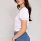 S/S One Shoulder Top
