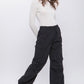 Loose Fit Parachute Cargo Pants