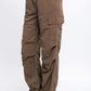 Loose Fit Parachute Cargo Pants