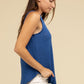 V Neck Sleeveless Cami Top
