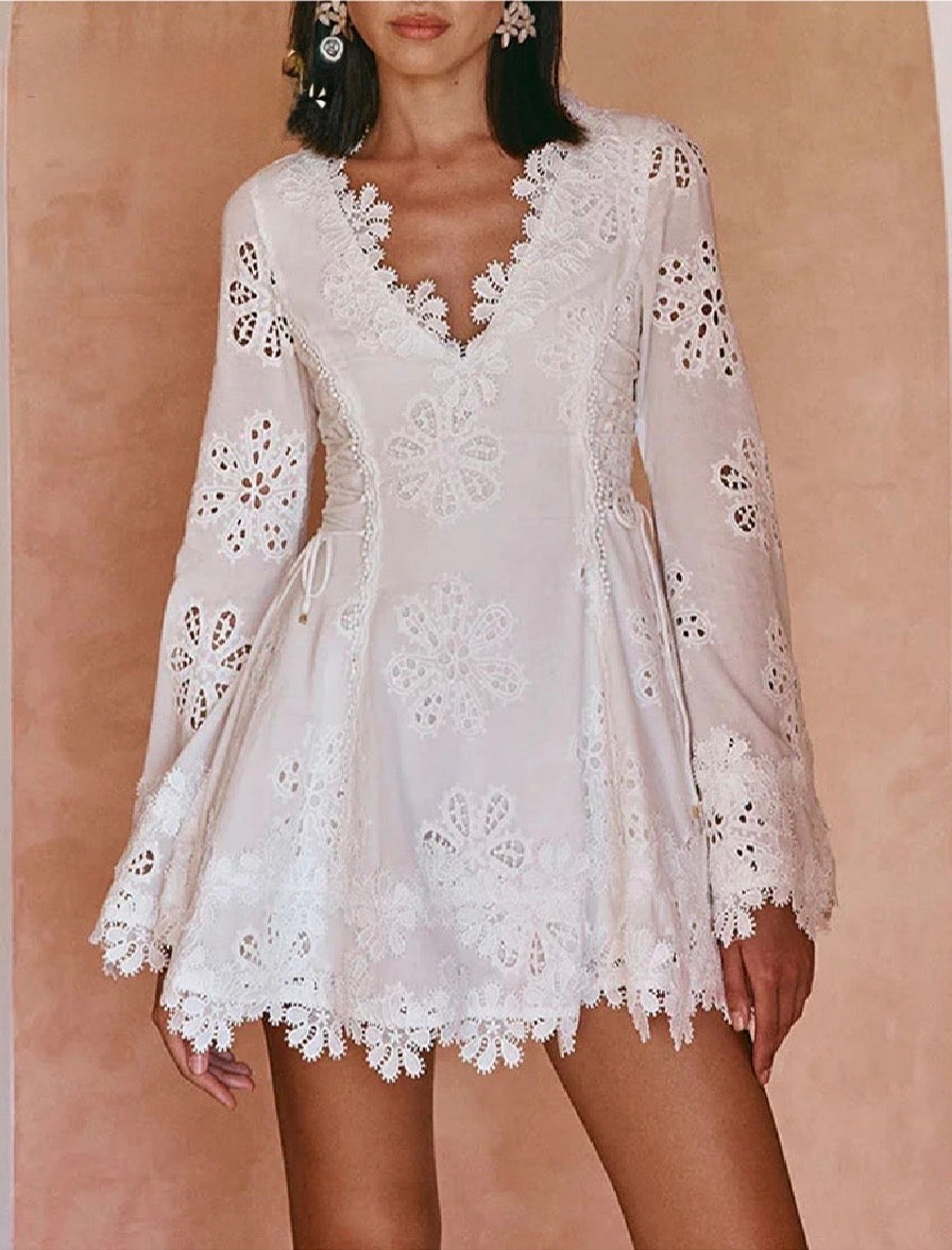 The Vienna Cutout Mini Dress