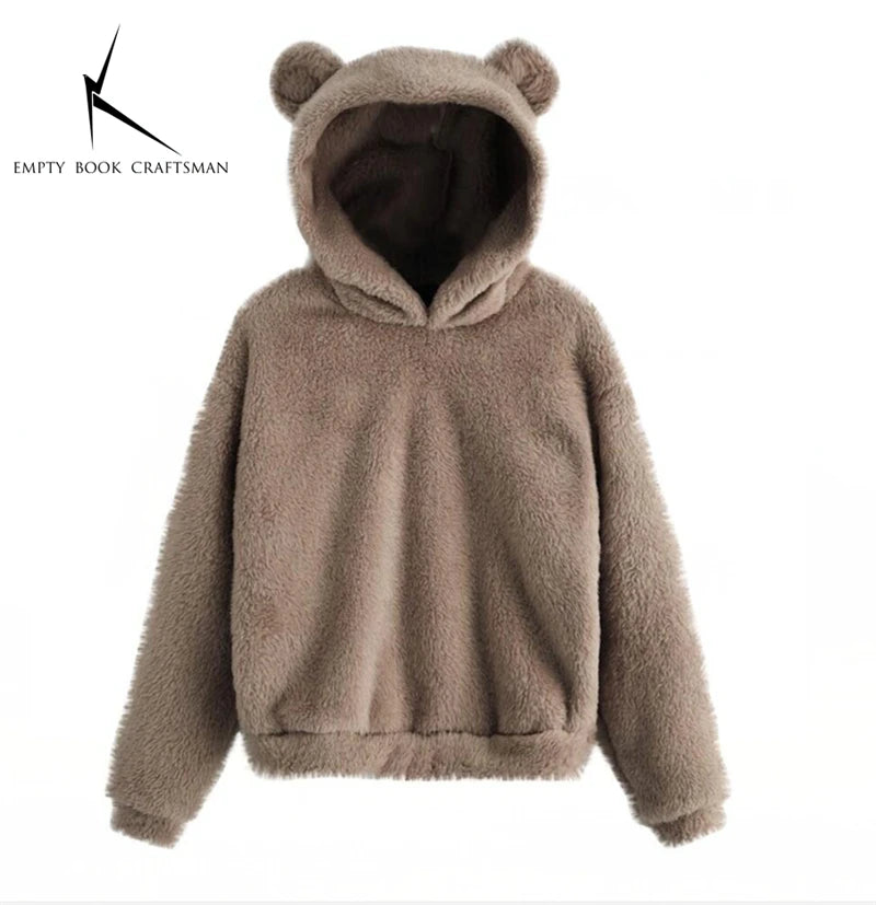 The Amélie Plush Ear Hoodie from the Everyday Luxe at Lavishly Me