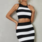 Phoebe Waist Slimming Striped Set