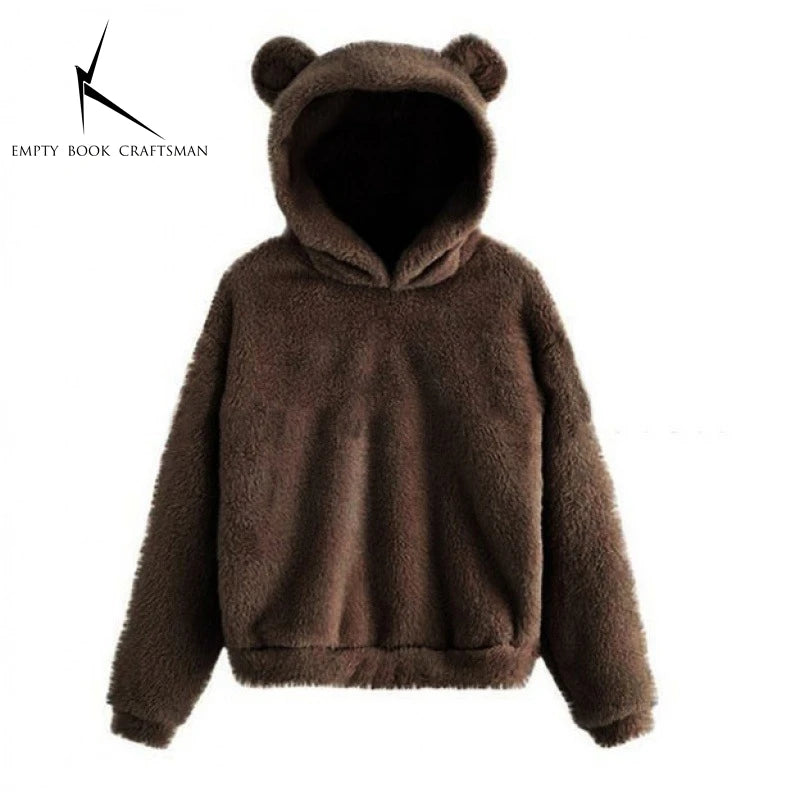 The Amélie Plush Ear Hoodie from the Everyday Luxe at Lavishly Me