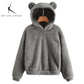 The Amélie Plush Ear Hoodie from the Everyday Luxe at Lavishly Me