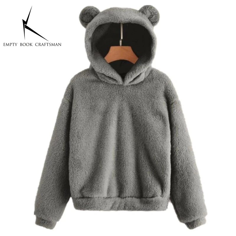 The Amélie Plush Ear Hoodie from the Everyday Luxe at Lavishly Me