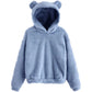The Amélie Plush Ear Hoodie from the Everyday Luxe at Lavishly Me