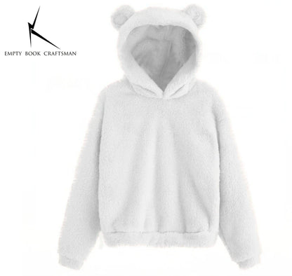 The Amélie Plush Ear Hoodie from the Everyday Luxe at Lavishly Me
