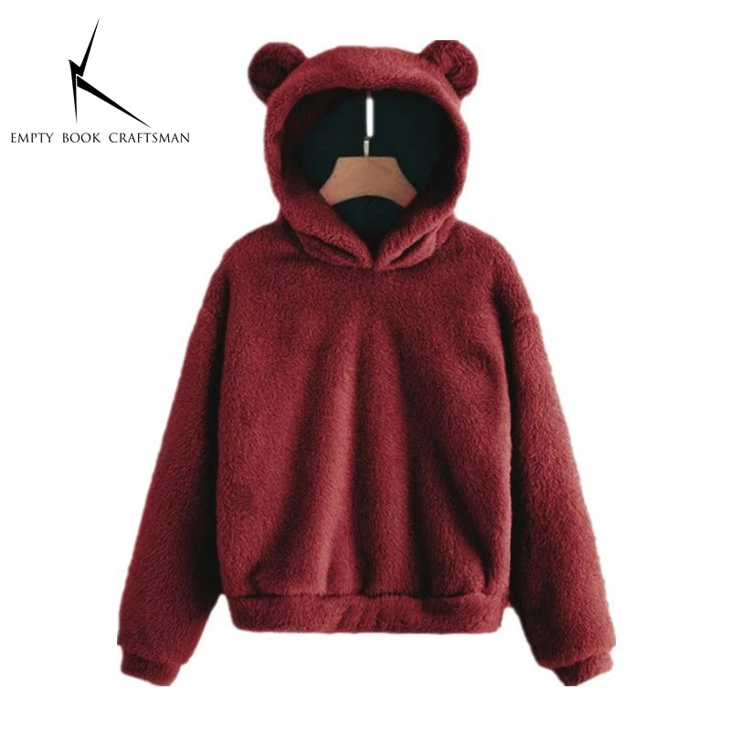The Amélie Plush Ear Hoodie from the Everyday Luxe at Lavishly Me