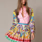 Nolita Floral Pleated Skirt Set