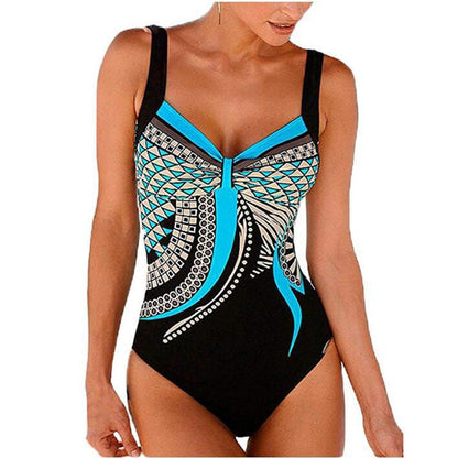 Sunset Bay One Piece Swimsuit Push-Up Sexy Bathing