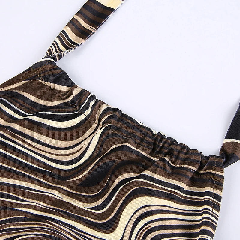 The Noir Halo Mini Dress