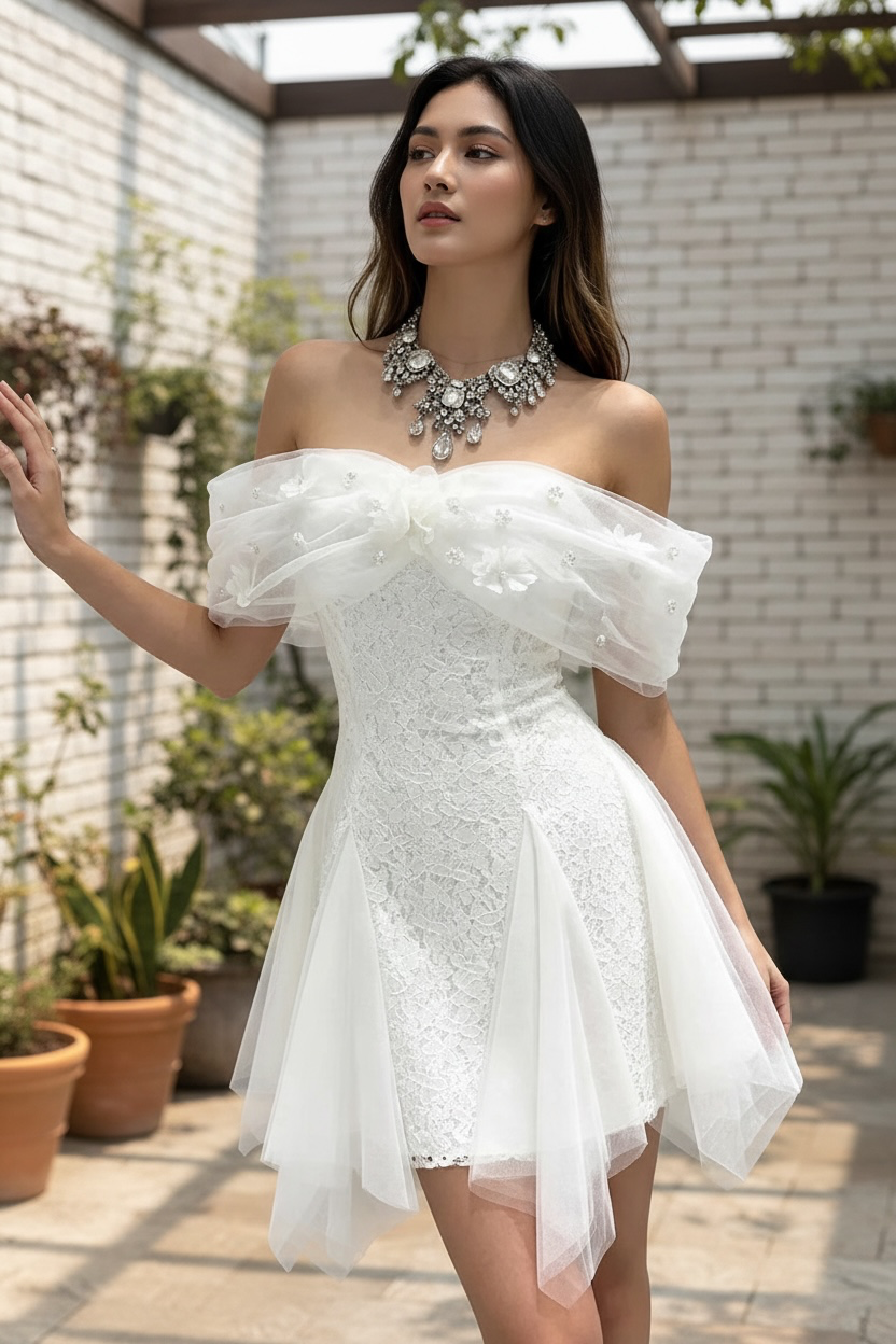 The Ivory Romance Dress
