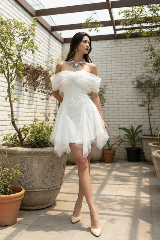 The Ivory Romance Dress