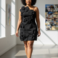 The Dominique Lace-Up Dress
