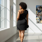 The Dominique Lace-Up Dress