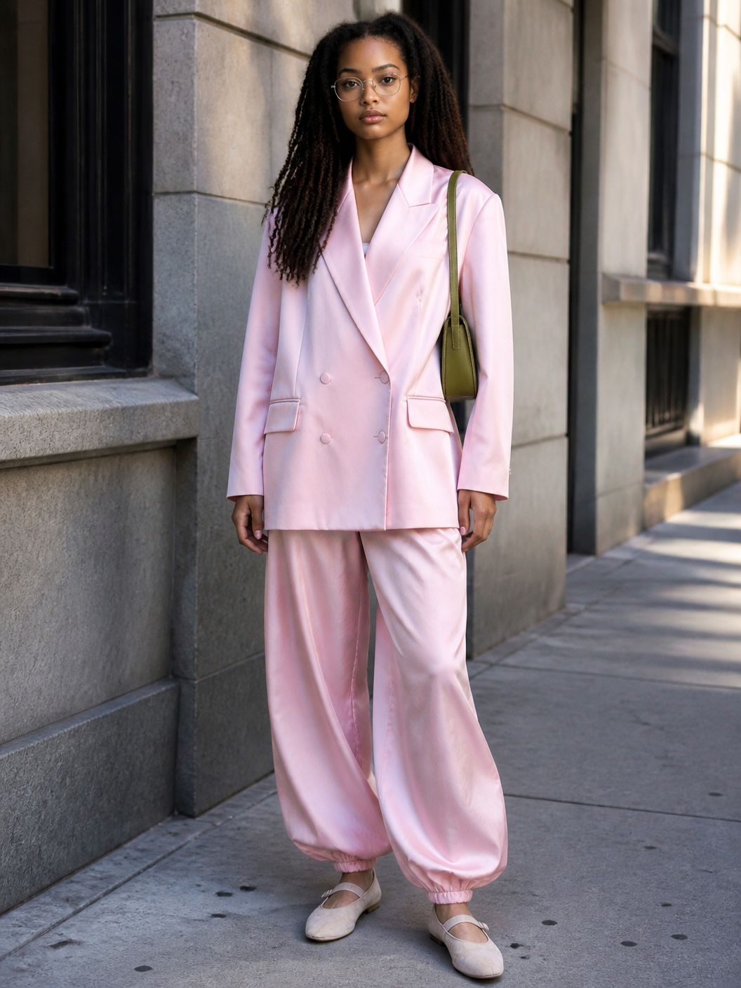 The Haven Cotton Lantern Pants