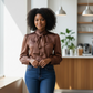 The Bellamy Long-Sleeve Blouse