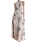 The Selene Silk Halter Dress