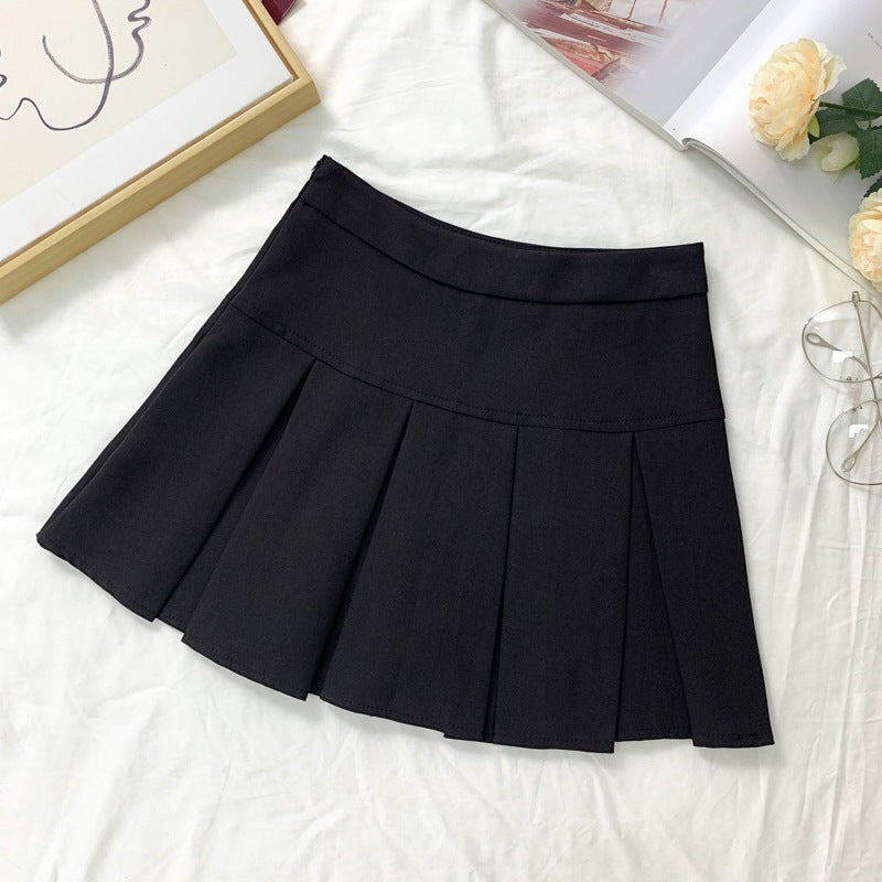 The Sterling Pleated A-Line Skirt