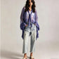 The Noelle Lace Bell-Sleeve Blouse