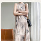 The Selene Silk Halter Dress