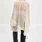 The Noelle Lace Bell-Sleeve Blouse
