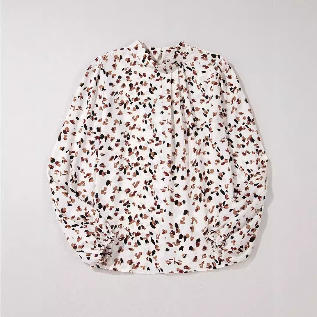 The Serengeti Chiffon Blouse