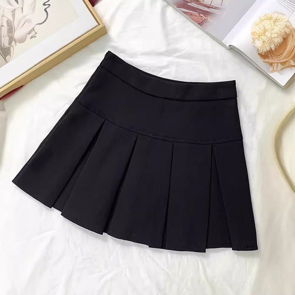The Sterling Pleated A-Line Skirt