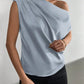 The Amélie Off-Shoulder Satin Top