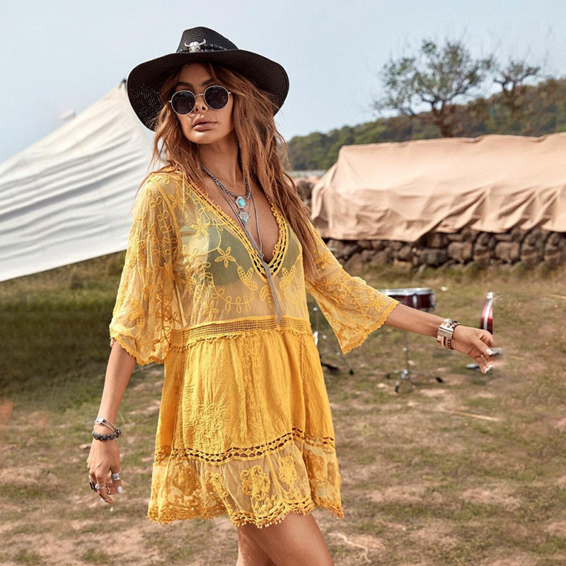The Côte d’Azur Beach Cover-Up
