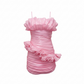 The Rosé Ruffle Mini Dress