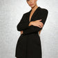 The Celestial Beaded Backless Blazer