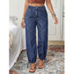 The Sylvie Denim Curve Pants in 3XL | Lavishly Me