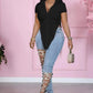 The Ellis V-Hem Button Blouse in WHITE | Lavishly Me