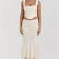 The Celestine Lace-Up Maxi Set