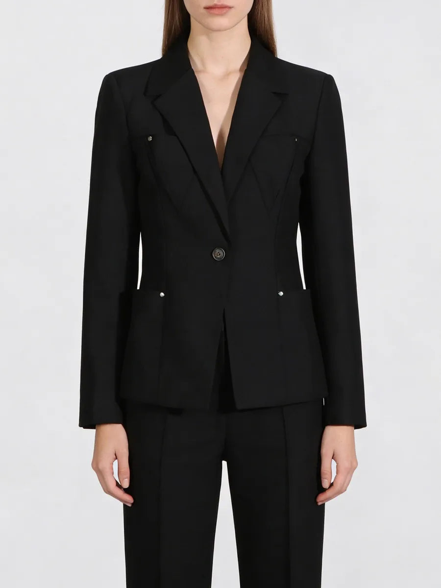 The Onyx Rivet Pocket Blazer from the After Dark at Lavishly Me
