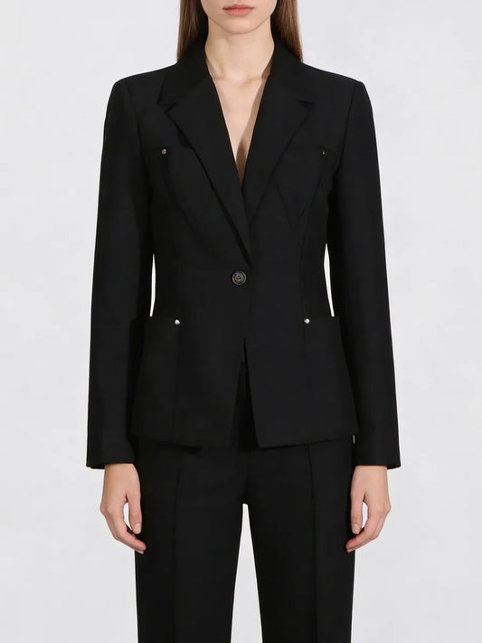 The Onyx Rivet Pocket Blazer from the After Dark at Lavishly Me