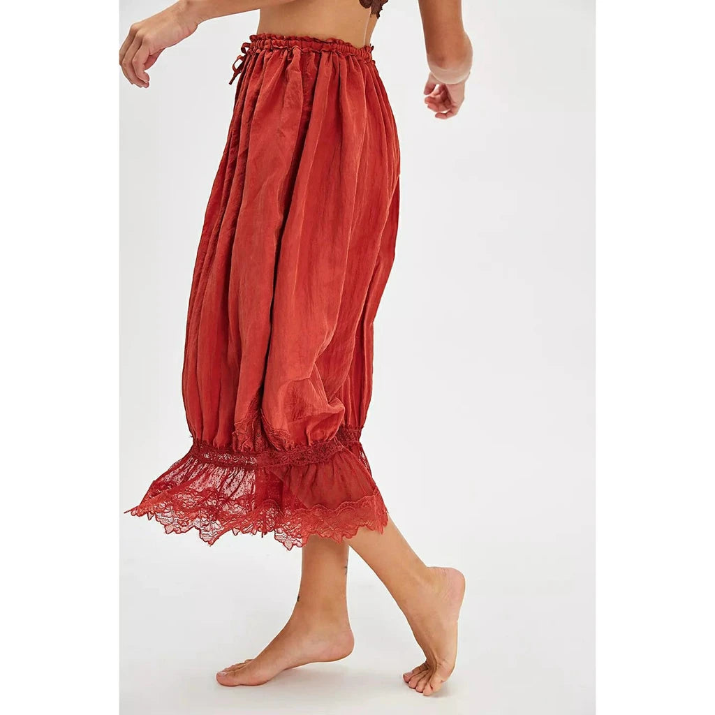The Boheme Lace Lantern Pants