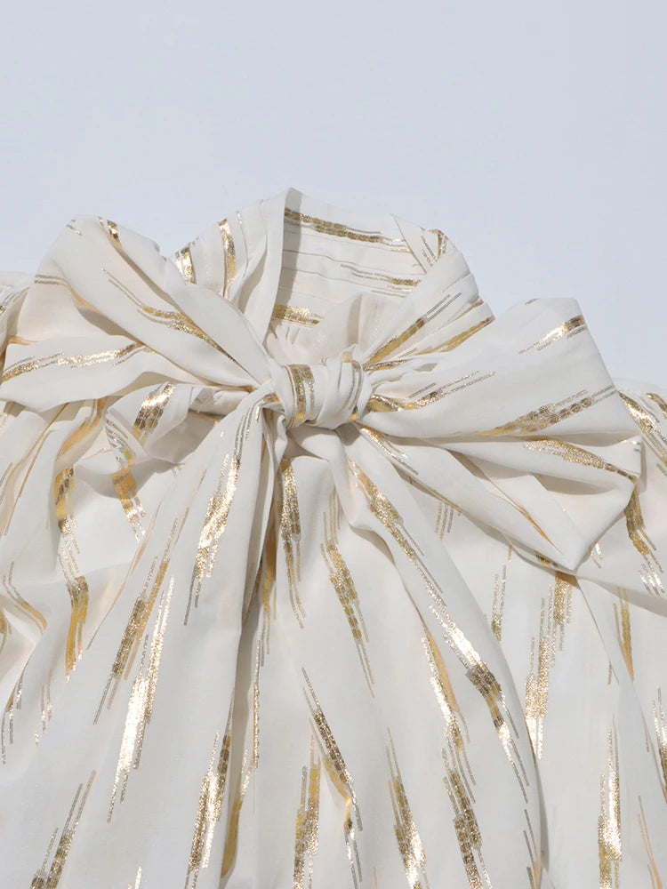 The Celeste Feather-Trim Blouse from the Soft & Sophisticated at Lavishly Me