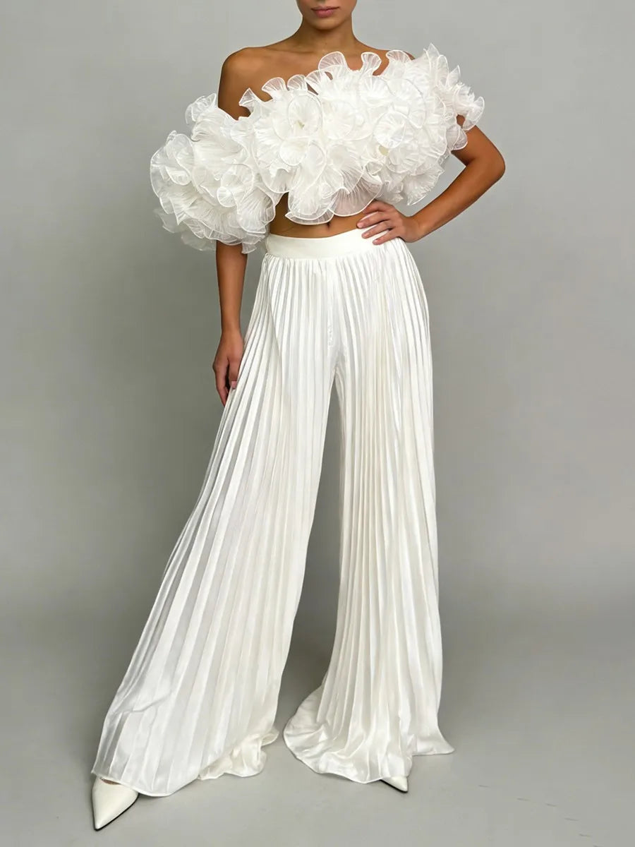 The Portofino Asymmetrical Pant Set from the Boss Energy at Lavishly Me