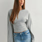 The Sienna Long-Sleeve Crop Top from the Soft & Sophisticated at Lavishly Me