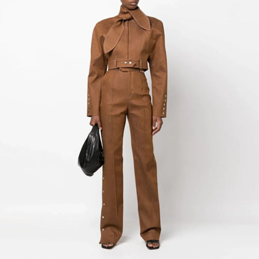 The Kensington Button Pant Set